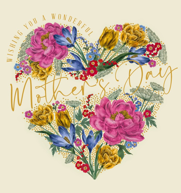 Mothers Day Card: Wonderful Heart