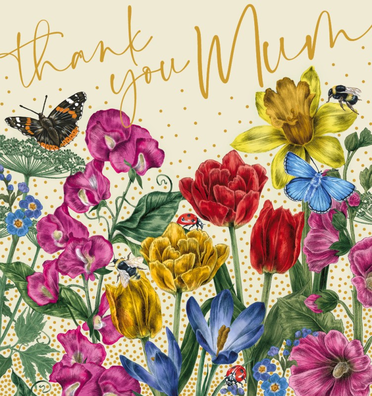 Mothers Day Card: Thank You Mum