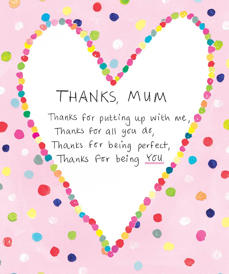 Mothers Day Card: Senti Open With Love