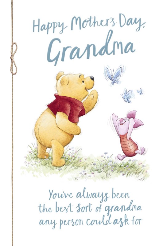 Mothers Day Card: Winnie And Piglet