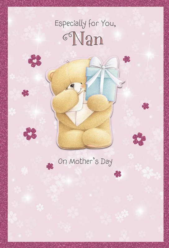 Mothers Day Card: Forever Friends Bear