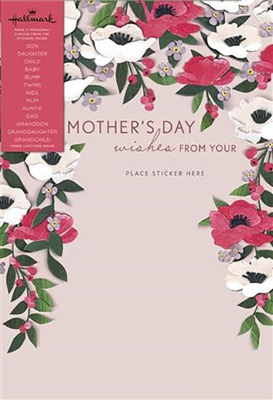 Mothers Day Card: Wishes From Daughter