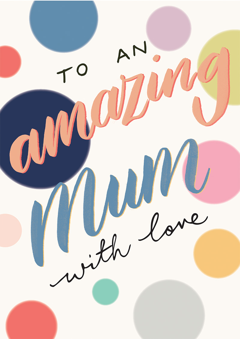 Mothers Day Card: Noted Amazing Mum