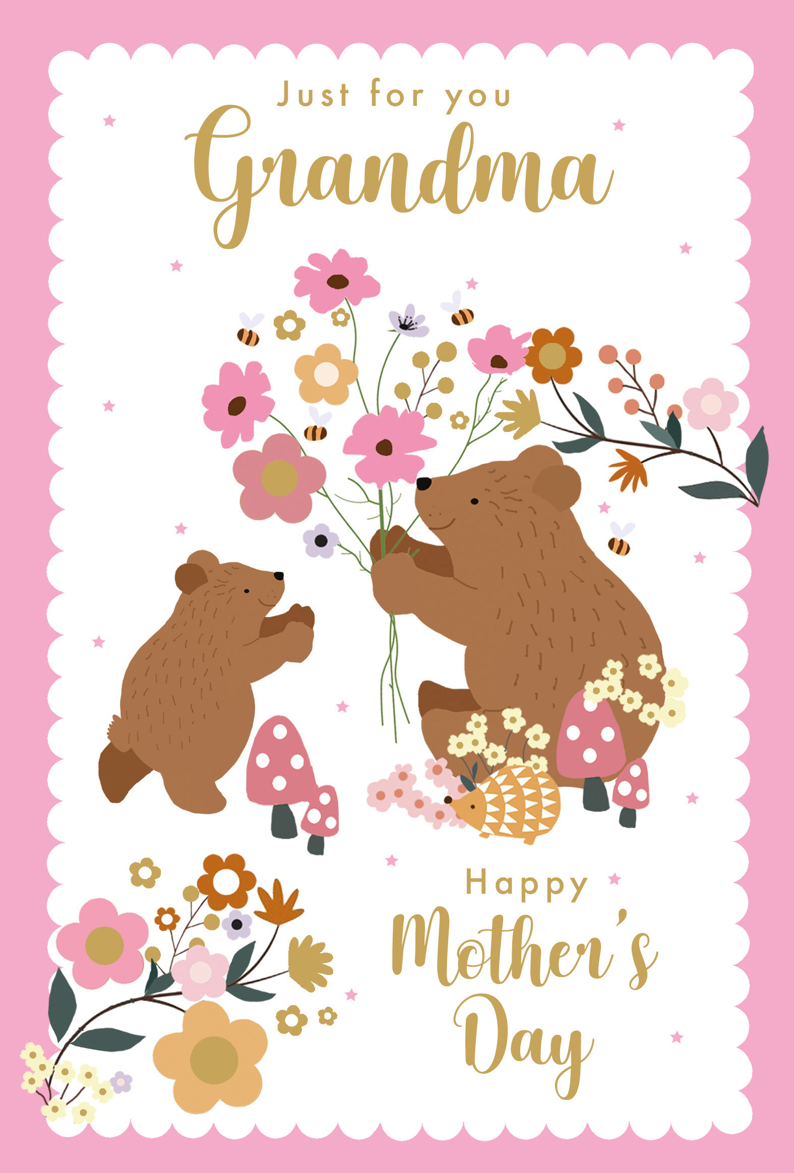 Mothers Day Card: Grandma Bears
