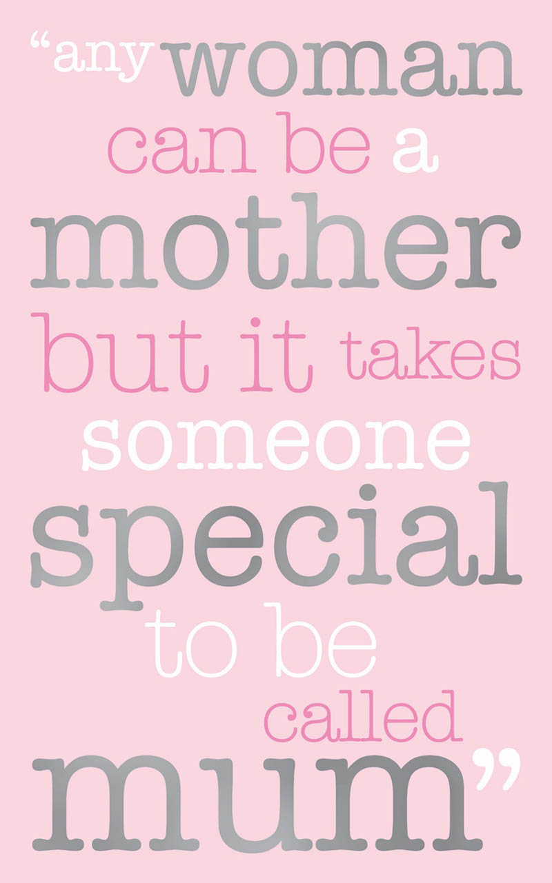 Mothers Day Card: Small Talk Special Mum