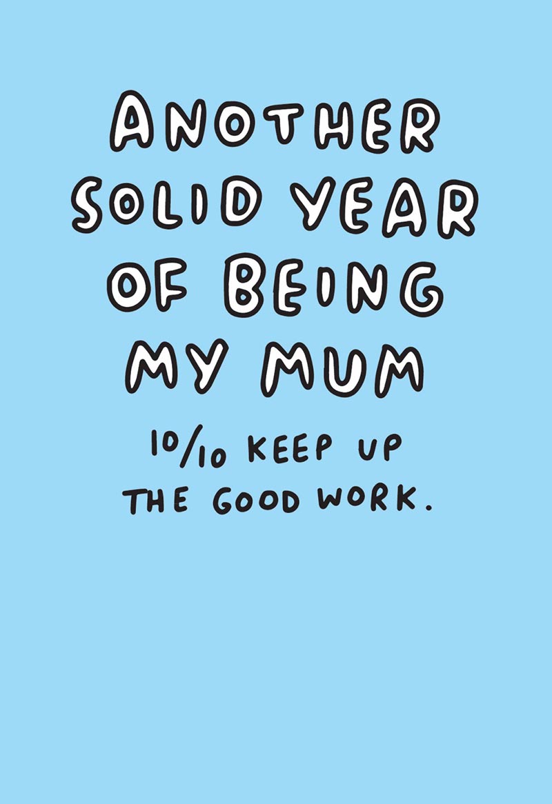 Mothers Day Card: Veronica Dearly Mum Solid