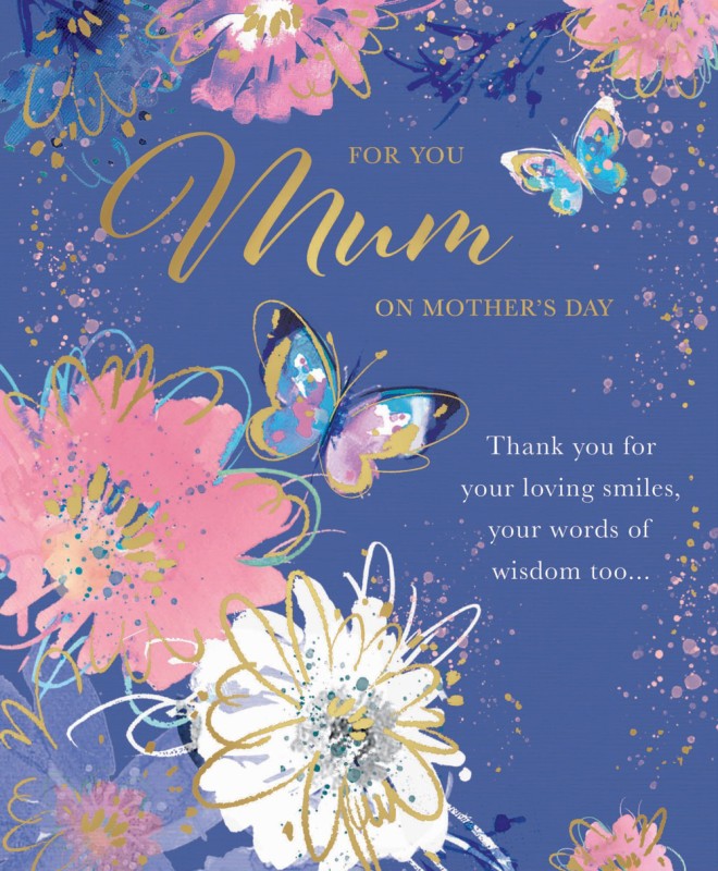 Mothers Day Card: Thank You Loving Smiles