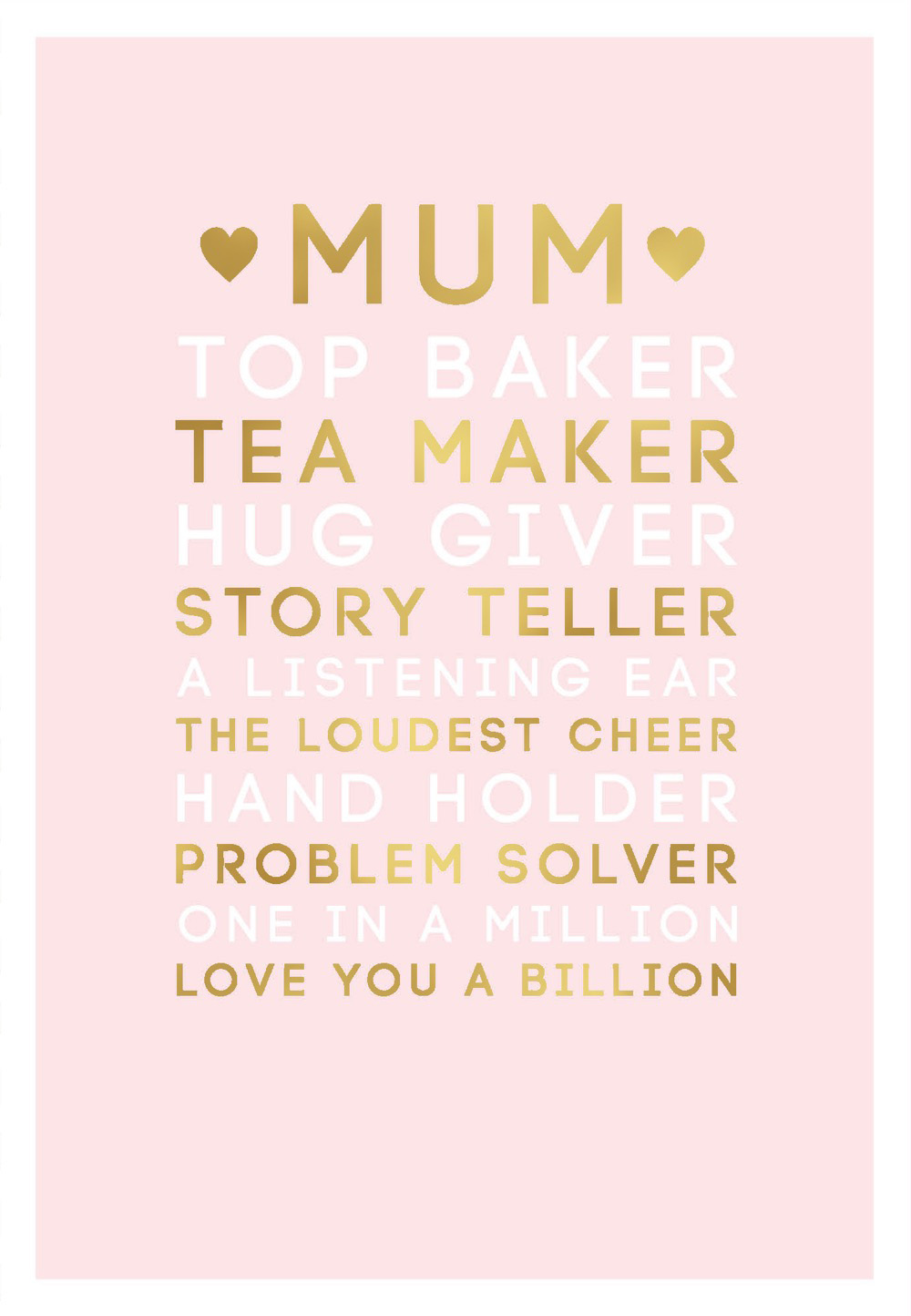 Mothers Day Card: Mum Of All Jobs