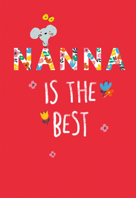 Mothers Day Card: Nanna