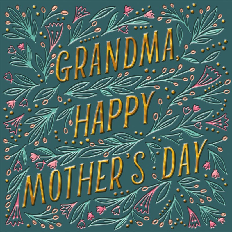 Mothers Day Card: Grandma