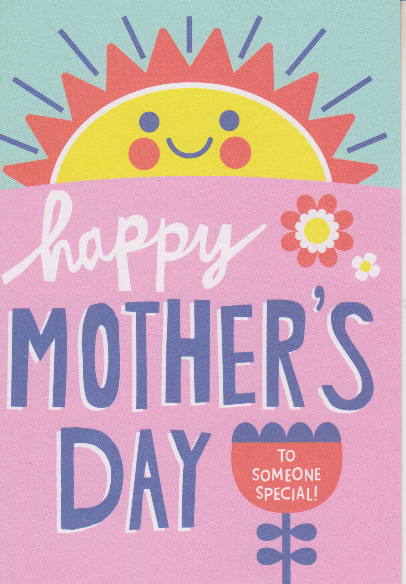 Mothers Day Card: Value Cute Sunshine