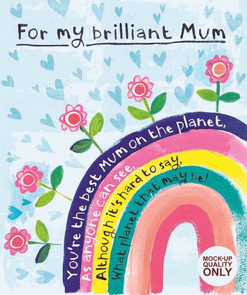 Mothers Day Card: Emosh Brilliant Mum