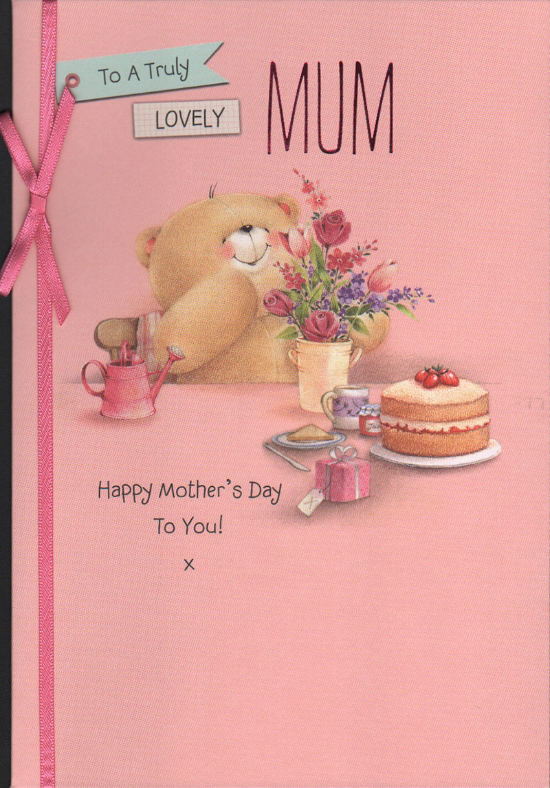 Mothers Day Card: Forever Friends Bear