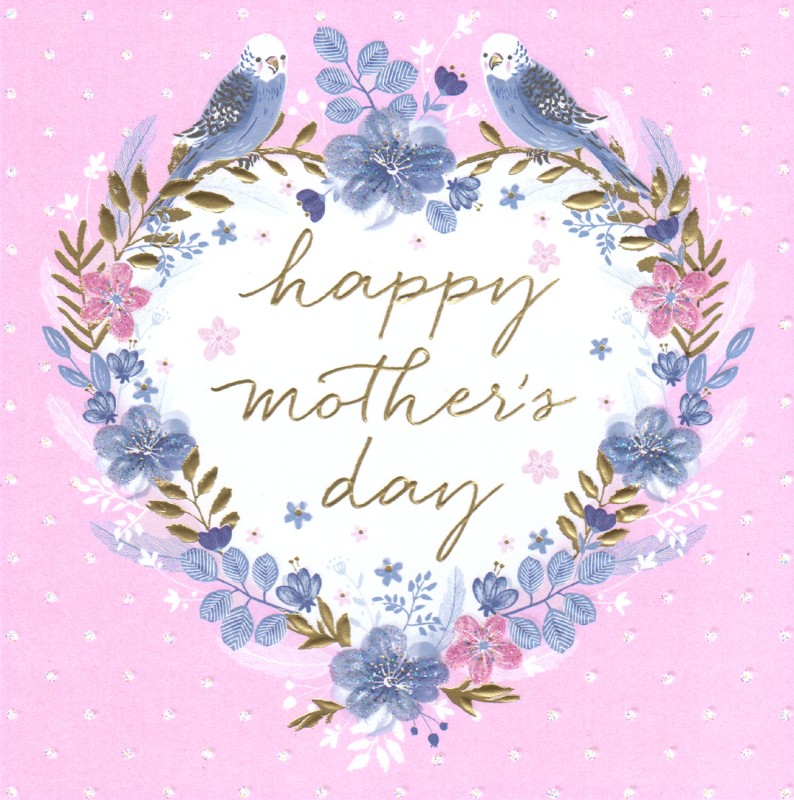 Mothers Day Card: Isabella Wreath Heart