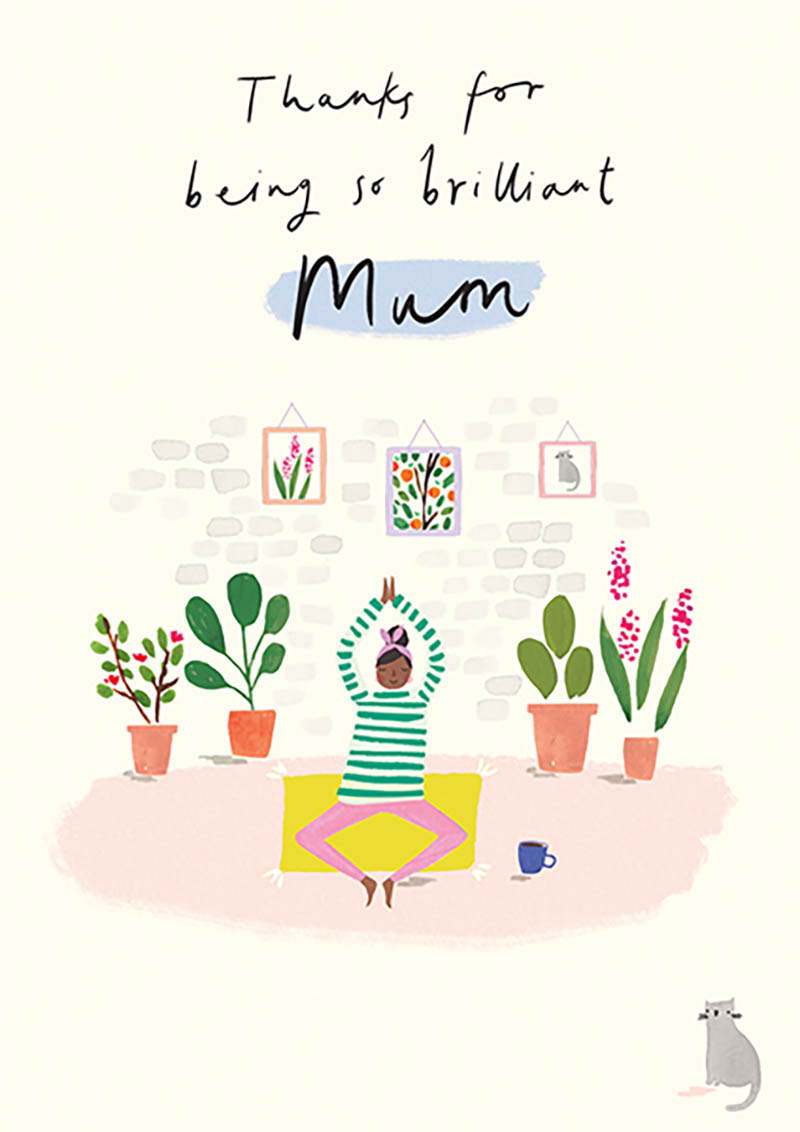 Mothers Day Card: Home Sweet Home Brilliant