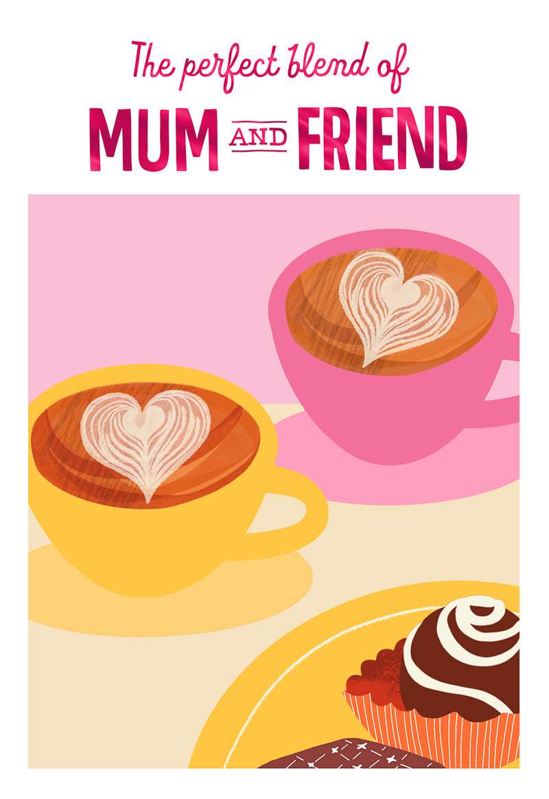 Mothers Day Card: From Friend