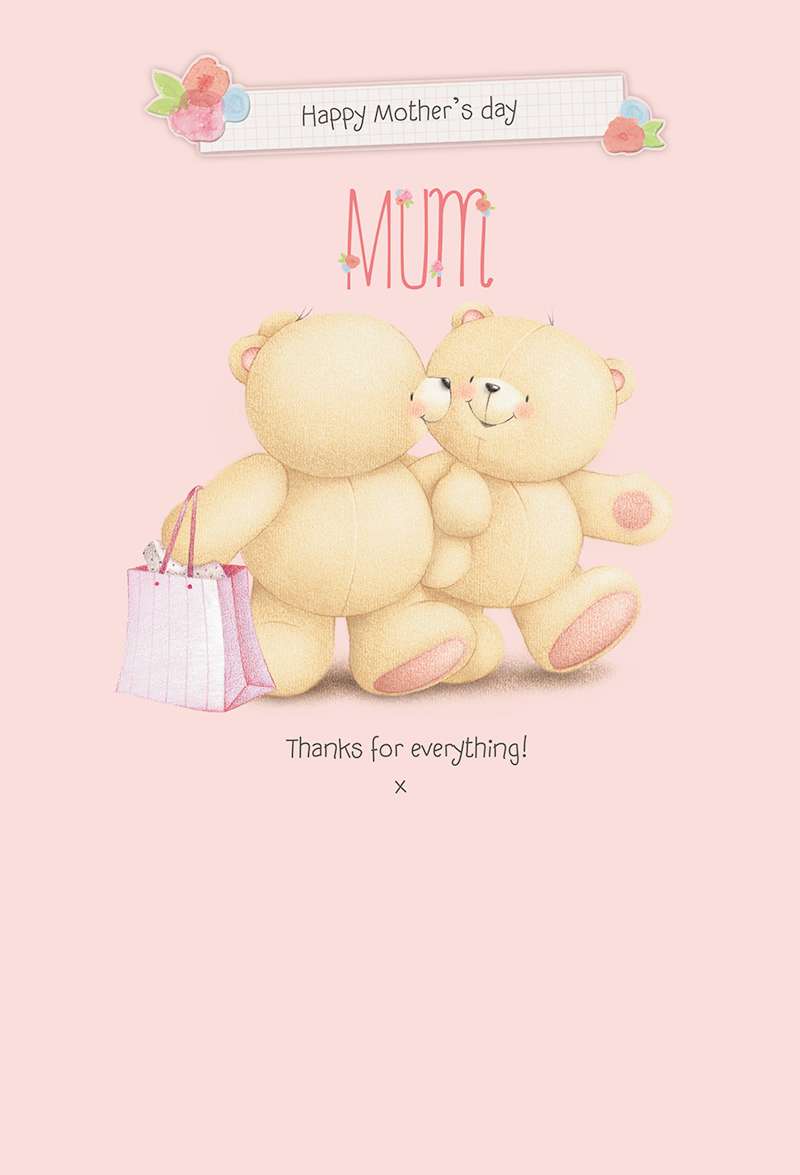 Mothers Day Card: Forever Friends Shopping