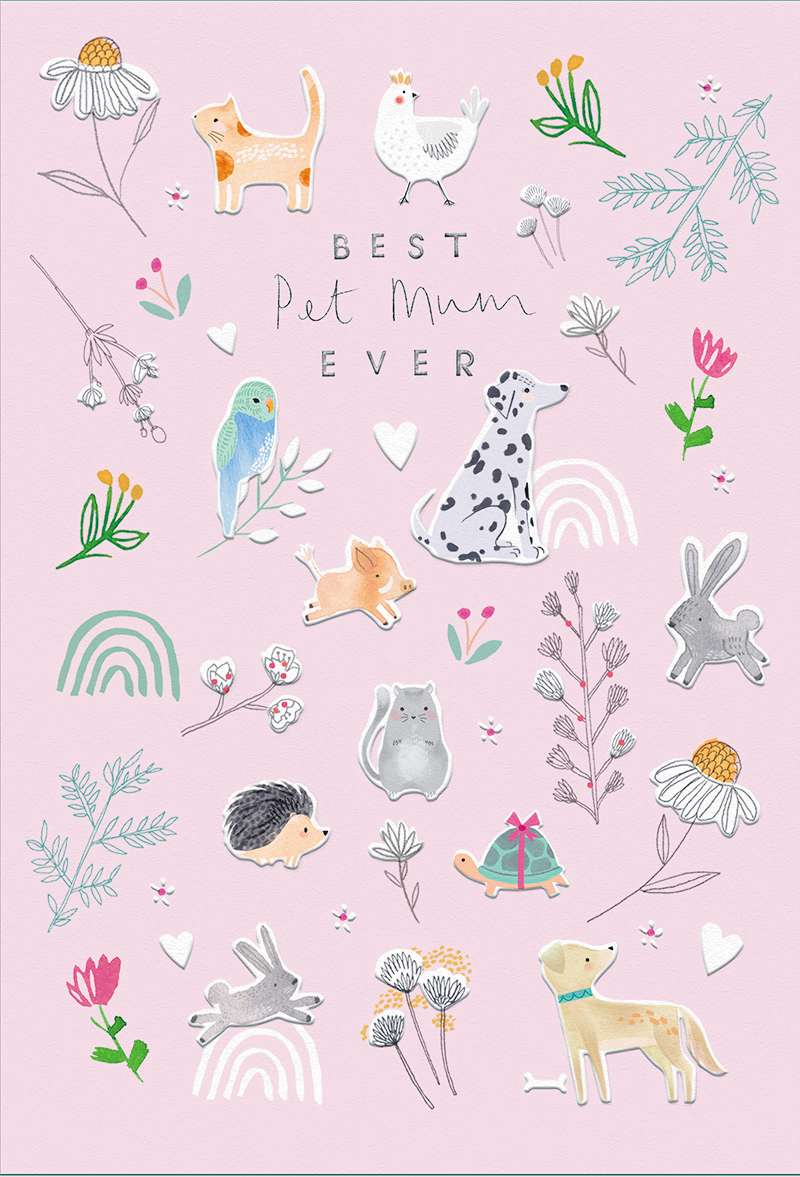 Mothers Day Card: From Pet