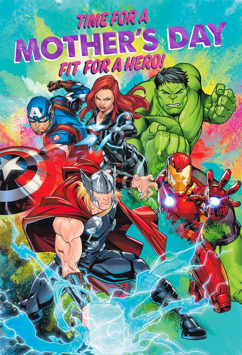 Mothers Day Card: Marvel Mum