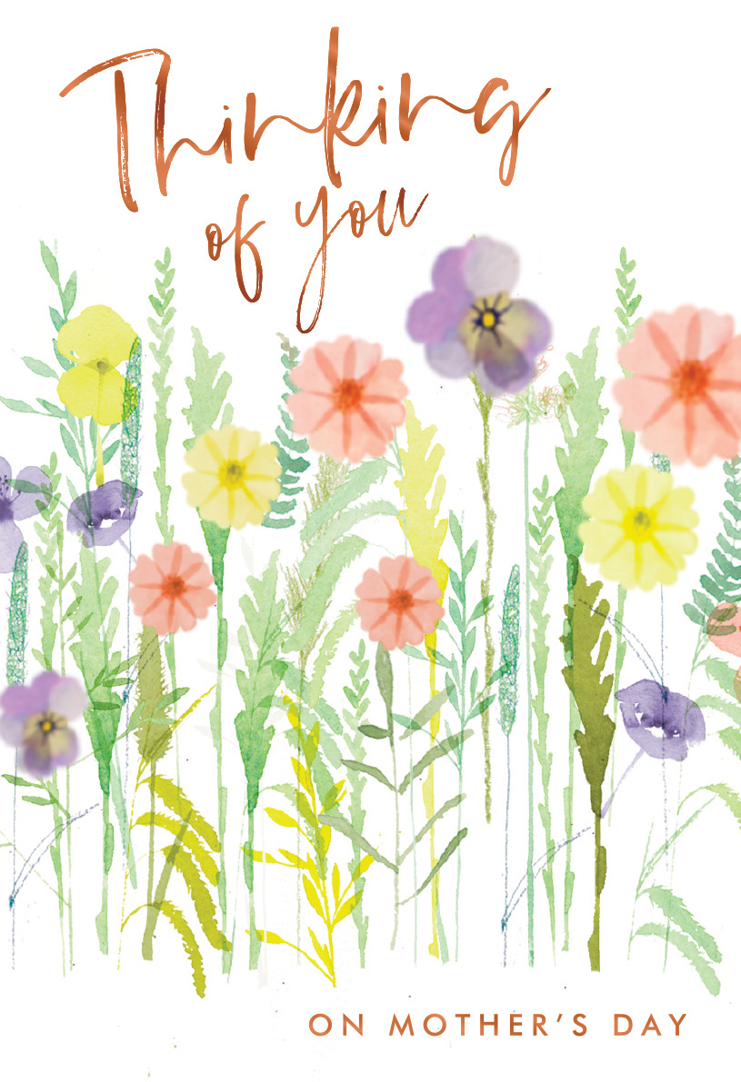 Mothers Day Card: Floral Toy