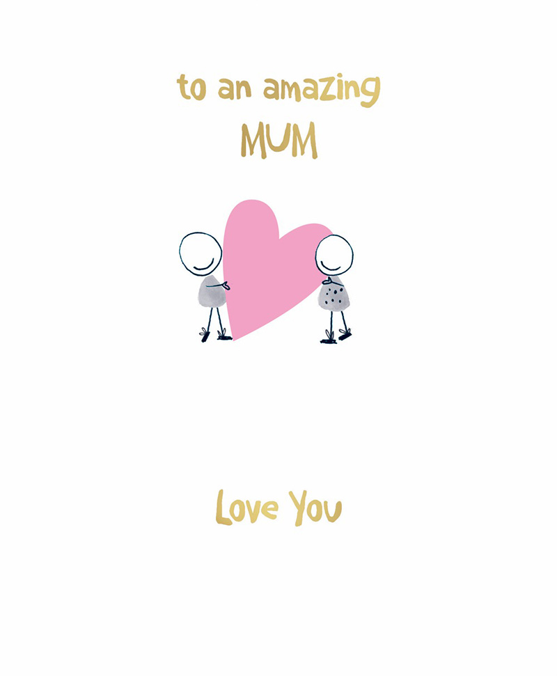 Mothers Day Card: Smudge Love You