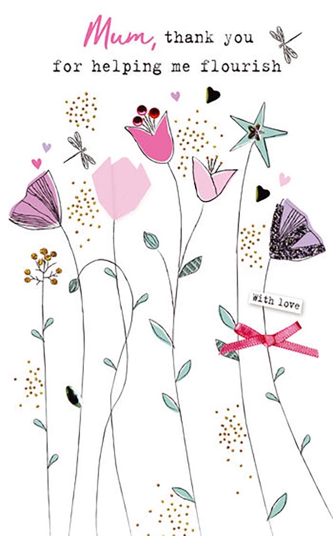 Mothers Day Card: Irresistible Flourish