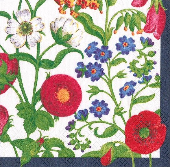 Napkin (Lunch): Cloister Garden White