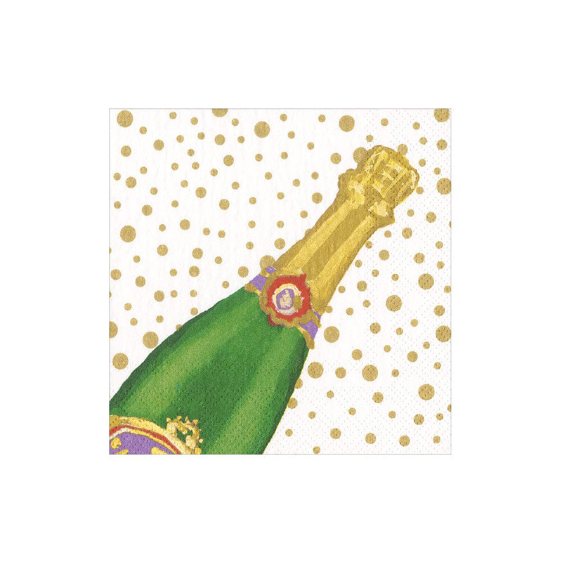 Napkin (Cocktail): Champers White