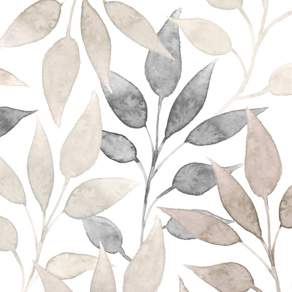 Napkin (Lunch): Scandic Leaves White