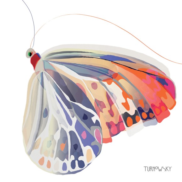 Napkin (Cocktail): Corfu Butterfly