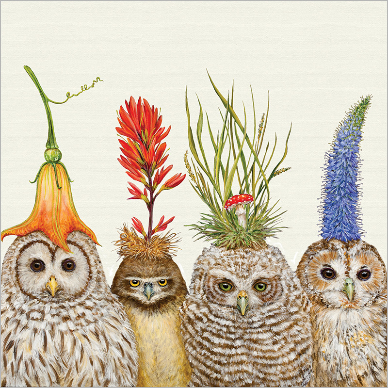 Napkin (Lunch): Big Hat Night