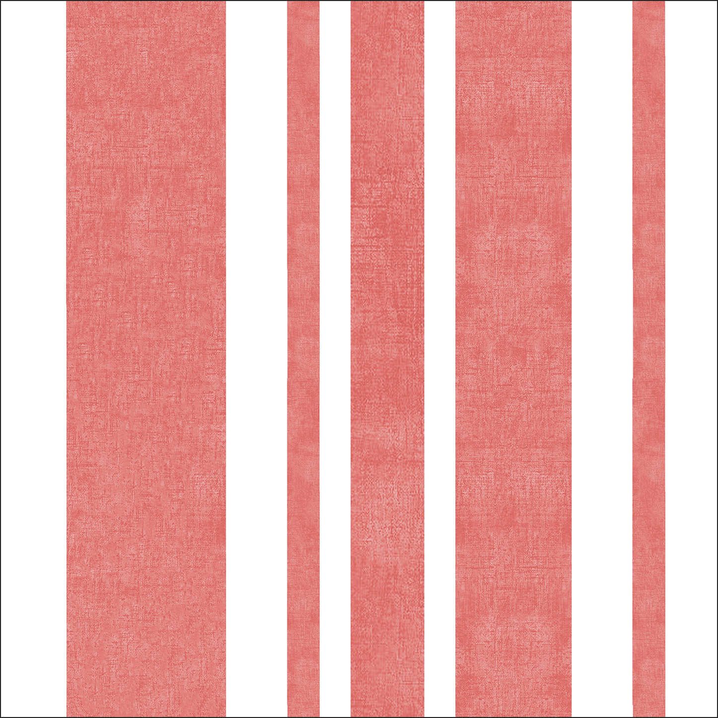 Napkin (Cocktail): Stripes Red
