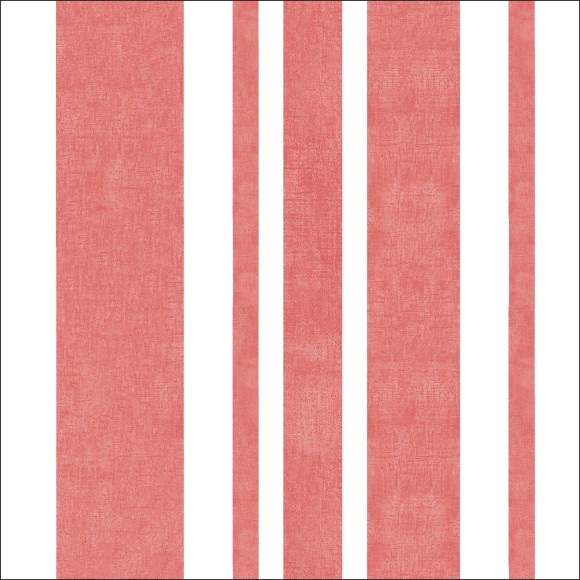 Napkin (Lunch): Stripes Red