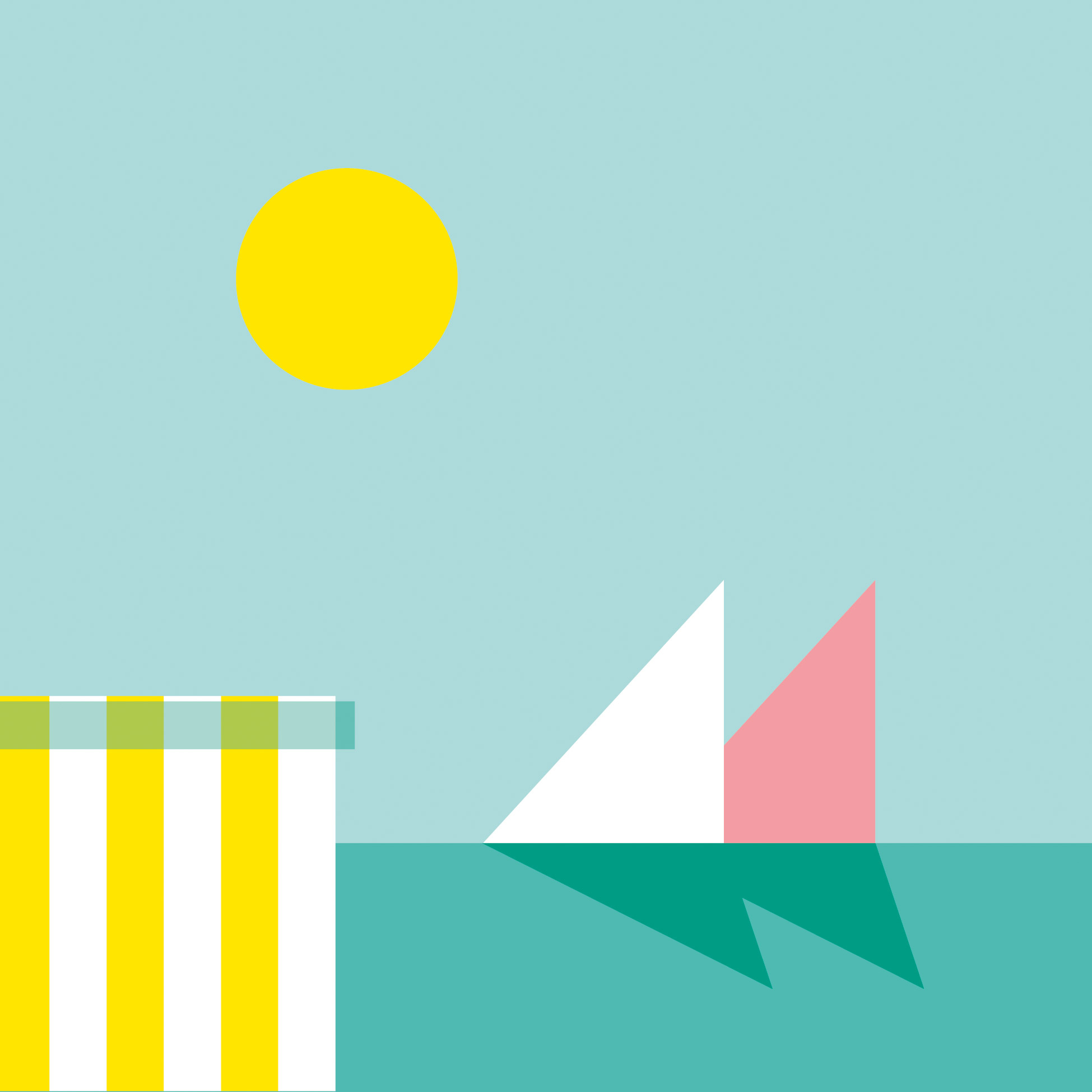 Napkin (Lunch): Cannes Plage