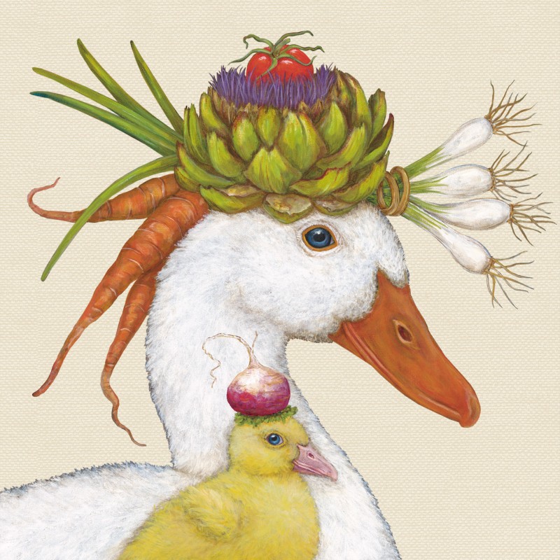 Napkin (Cocktail): The Gardeners