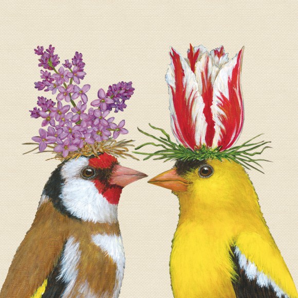 Napkin (Lunch): Spring Romance