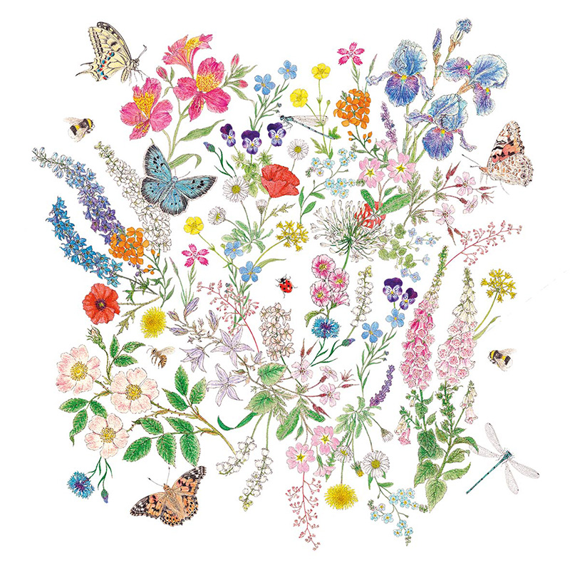 Napkin (Lunch): Nature Romance