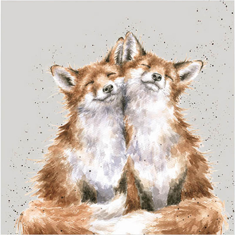Napkin (Cocktail): Foxes