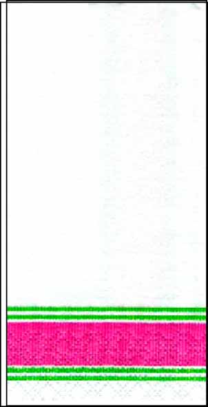 Paper Sniffs Pack - Grosgrain Fuschia & Green