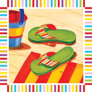 Cocktail Napkin Pack - Jandals