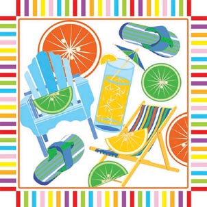 Cocktail Napkin Pack - Chill Out