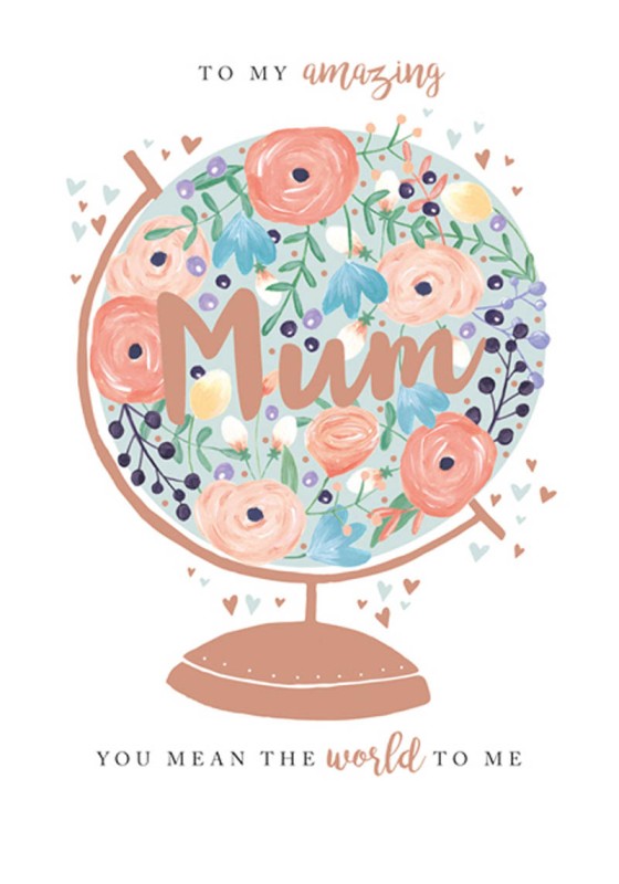 Mothers Day Card: Mean The World To Me