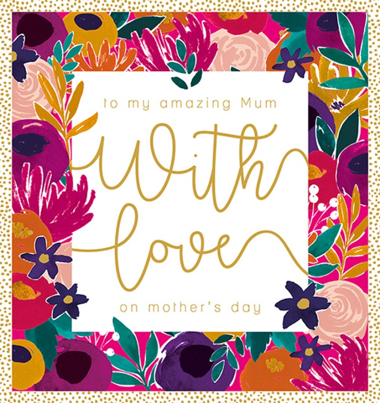Mothers Day Card: Mimosa Amazing Mum