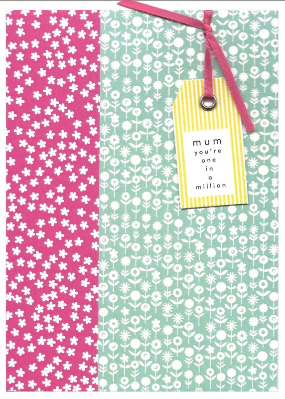 Mothers Day Card: Springtime Pink One In A