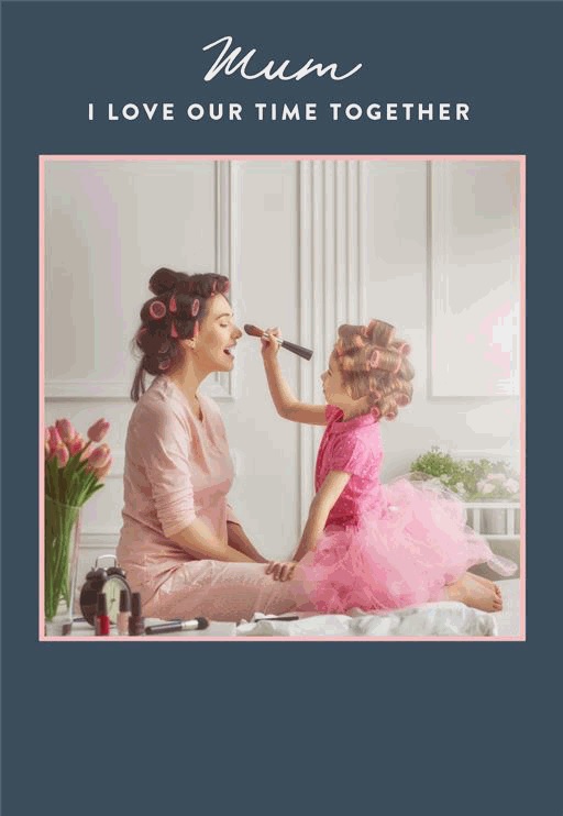 Mothers Day Card: Makeup Mum Mum