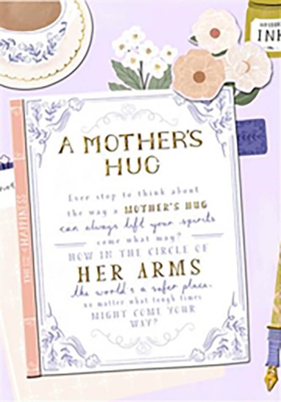 Mothers Day Card: A Mothers Hug