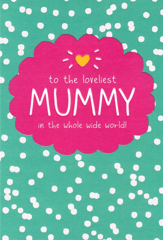 Mothers Day Card: Lg Happy Jackson Mummy
