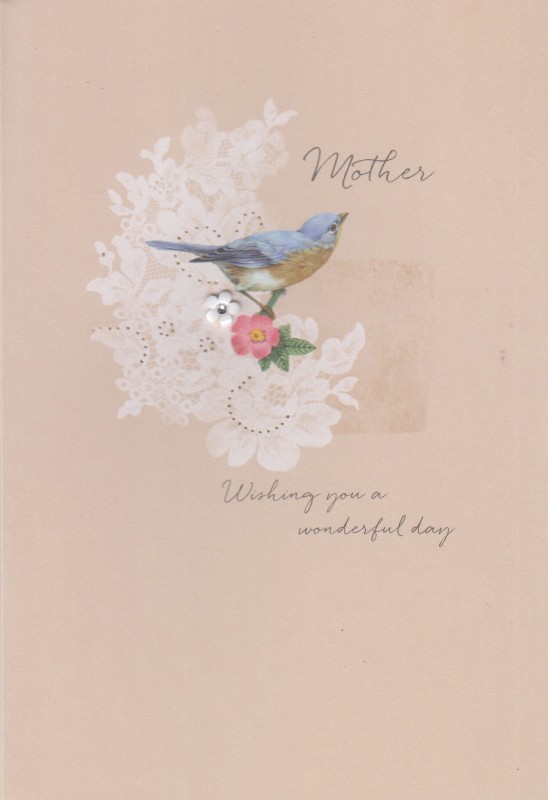 Mothers Day Card: Lge Mother Wonderful Day