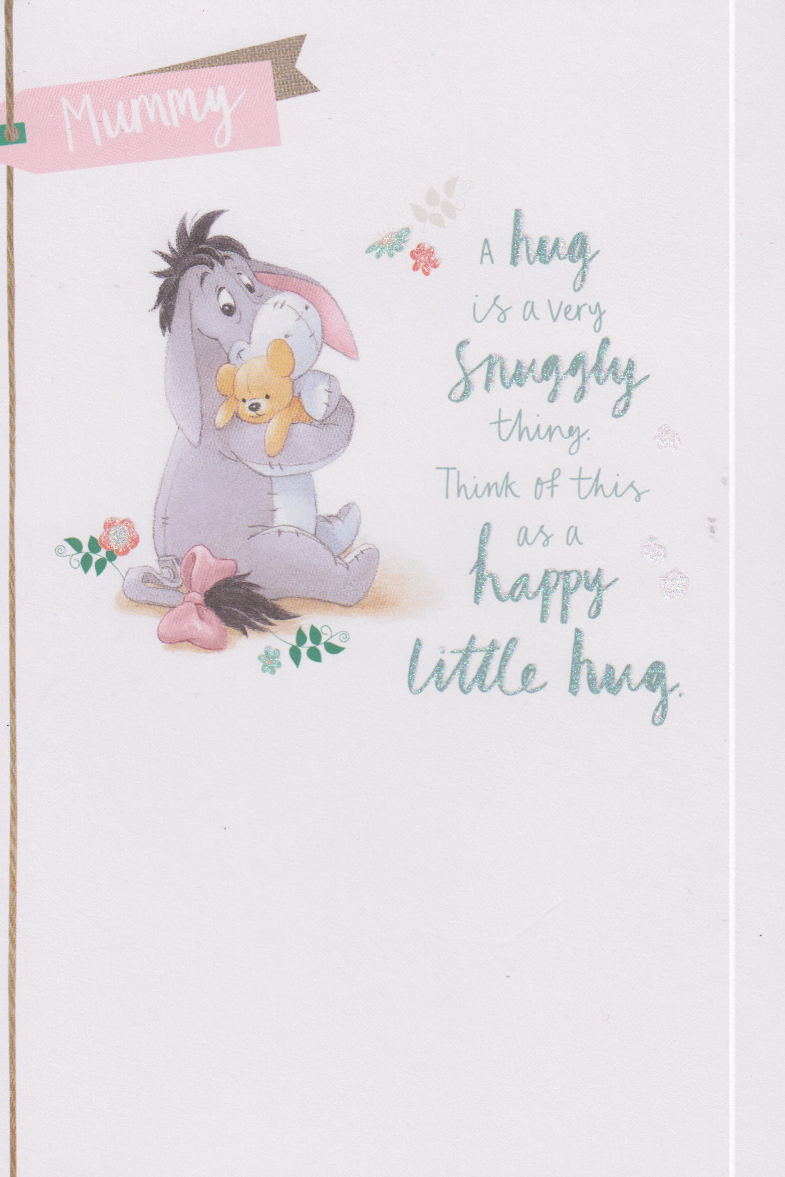 Mothers Day Card: Lge Mummy Eeyore