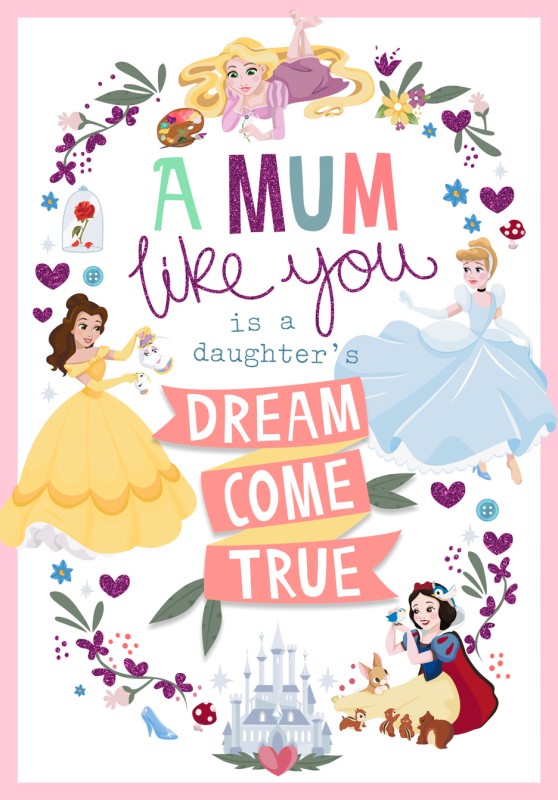 Mothers Day Card: From Dau Disney Dream
